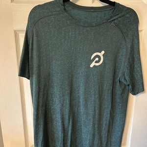 Peloton X Lululemon Green Short Sleeve Shirt